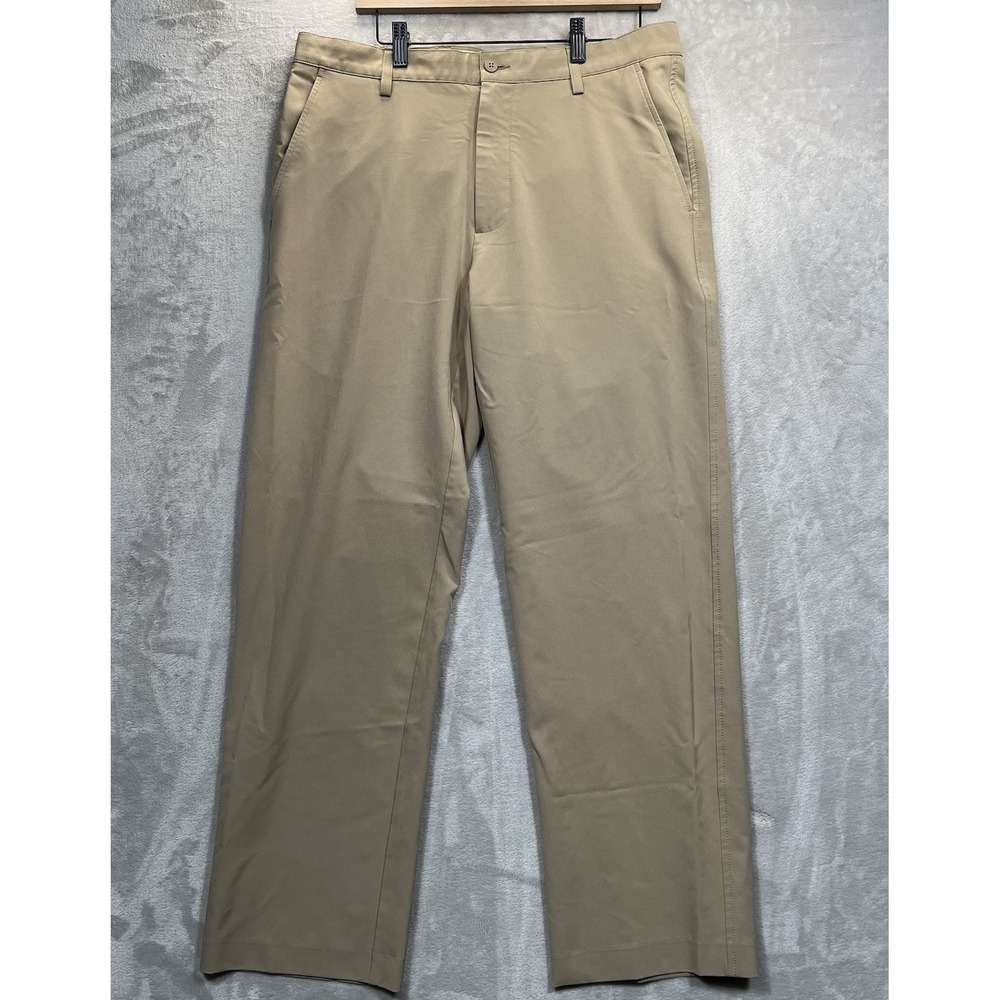 Footjoy Pants Mens 34x30 Beige Chino Performance Golf Stretch